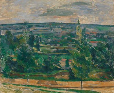 Paesaggio da Jas de Bouffan da Paul Cézanne